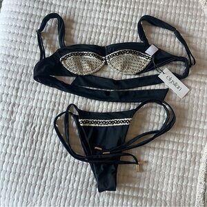 NWT Elysiian Swim Ibiza Bikini Set XS